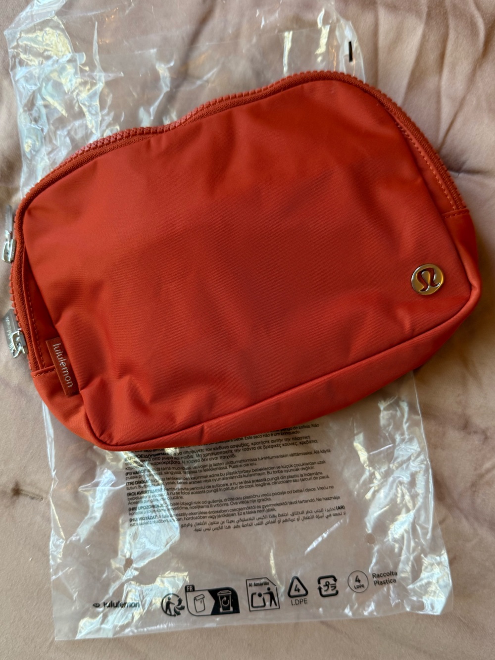 Lululemon Everywhere Belt Bag Large 2L Autumn Rust NWT - Picture 2 of 7